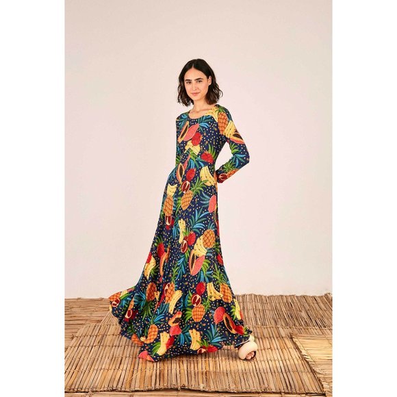Farm Rio Fruit Forest Maxi Dress, NWT! - Picture 3 of 9